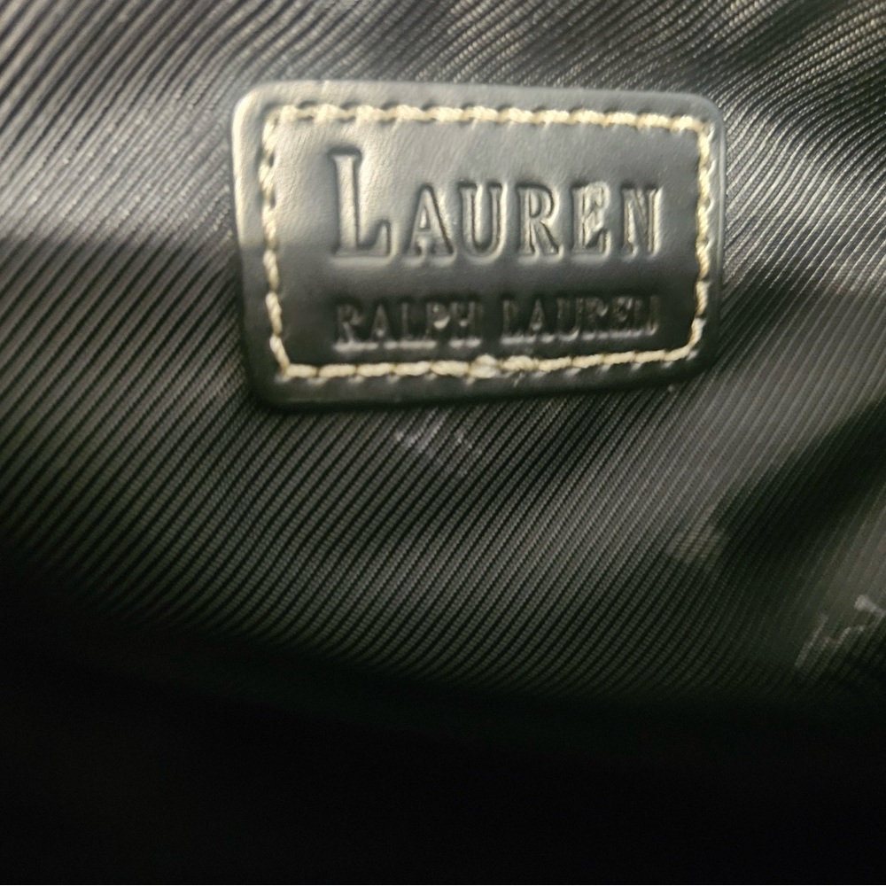 Ralph Lauren Black and Gray Monogram Travel Bag Set - Picture 8 of 12